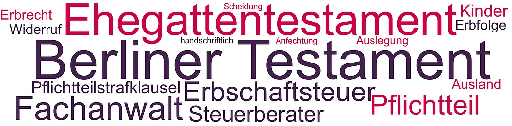 Berliner Testament für Ehegatten Das Berliner Testament ist eine letzwillige Verfügung, bei der sich Ehegatten gegenseitig zum Alleinerben und gemeinsame Kinder als Schlusserben einsetzen. Beim Berliner Testament sind Probleme bei der Errichtung, Wirkung, Erbschaftsteuer und Gültigkeit zu beachten.