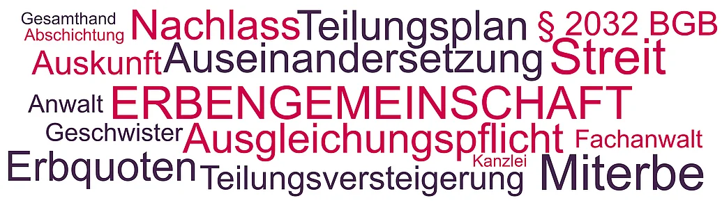 Erbengemeinschaft Die Erbengemeinschaft ist eine Gesamtheitsgemeinschaft aus mehrern Miterben. Sie kann aufgrund gesetzlicher Erbfolge oder aufgrund eines Testaments entstehen.