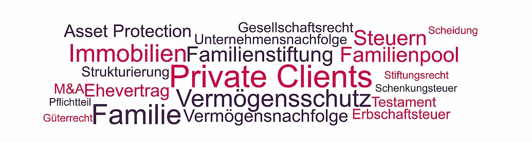 Private Clients - Beratung für vermögende Personen Begriffe und Themen rund um Private Clients