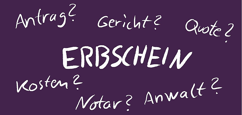 Erbschein - Notwendigkeit, Antrag, Erbstreit, Kostenrechner