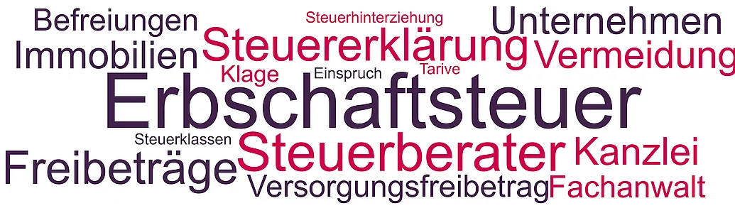 Erbschaftssteuer Steuerberater Bei der Erbschaftssteuer kommt es vor allem auf die Freibeträge der Erben sowie auf die Vergünstigungen für bestimmte Nachlasswerte an. Ein Steuerberater oder Fachanwalt für Steuerrecht kann sowohl vor als auch nach dem Erbfall auf eine Reduzierung der Erbschaftssteuer hinwirken.