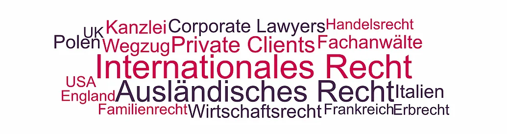 Internationales Recht, ausländisches Recht Begriffe und Themen im internationalen Recht und ausländischen Recht