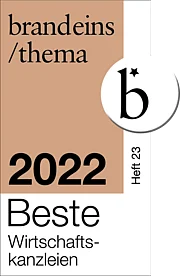 Siegel brand eins /thema: Interaktives Ranking